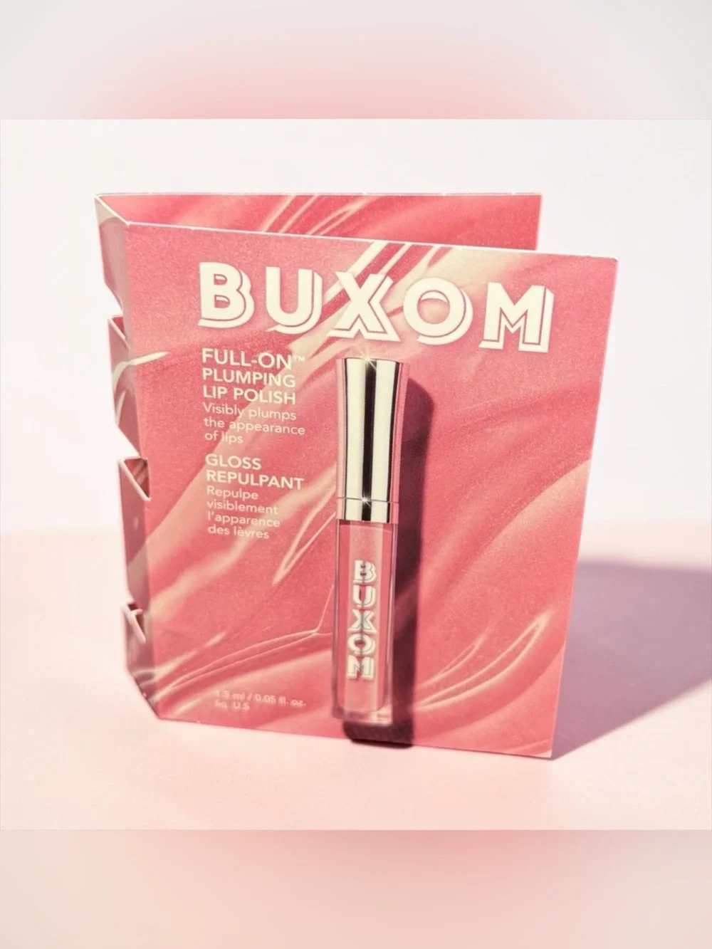 🏷️‼️5/$25🏷️‼️💕BUXOM💕Full-On Plumping Lip Polish in Dolly/NIP